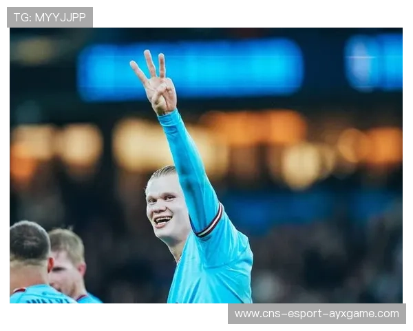 哈兰德禁区存在感十足